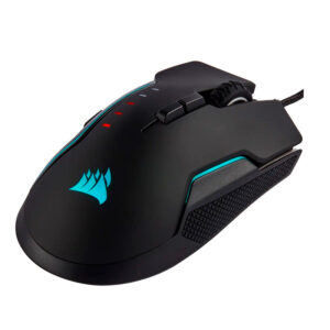 Mouse gamer Corsair GLAIVE RGB PRO Alumínio.