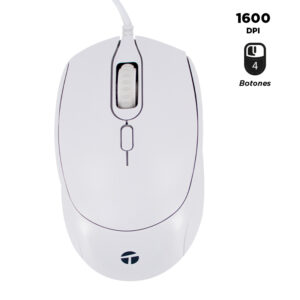 Mouse óptico TEROS TE-1225S - 800-1200-1600 DPI