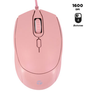 Mouse óptico TEROS TE-1226S - 800-1200-1600 DPI